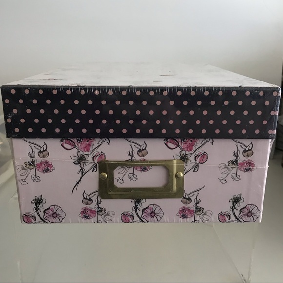 Recollections - Photo Box Floral Motif "Happy Life" - NEW/SEALED - Picture 3 of 13